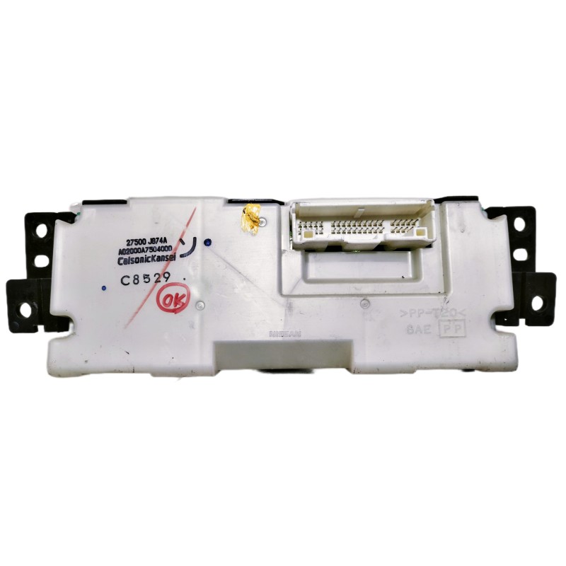 Recambio de mando calefaccion / aire acondicionado para nissan x-trail (t31) le referencia OEM IAM A02000A7504000 27500JB74A 