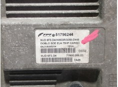 Recambio de centralita motor uce para fiat doblo i cargo 1.3 jtd sx furgón referencia OEM IAM 51796244 7160008603 MJD6F3D4  2