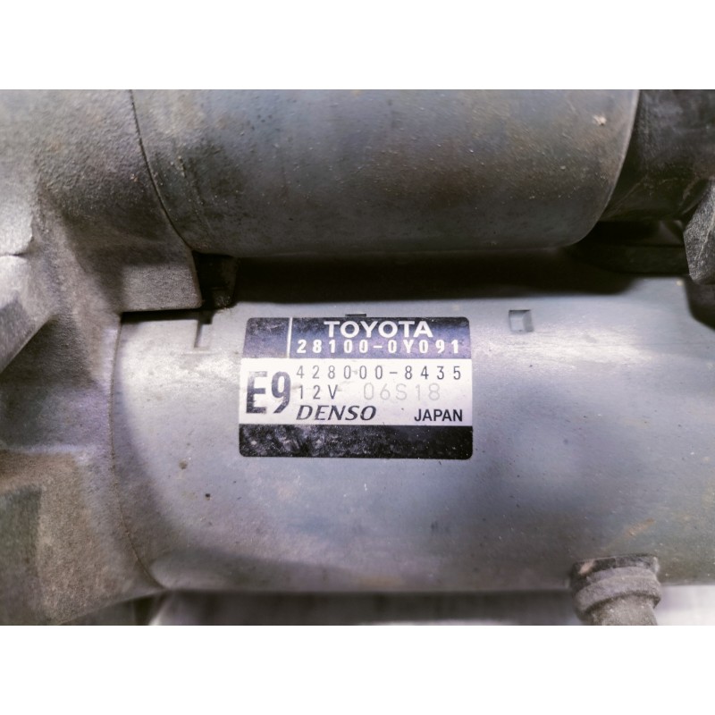Recambio de motor arranque para toyota yaris active referencia OEM IAM 281000Y091 4280008435 