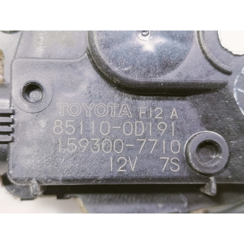 Recambio de motor limpia delantero para toyota yaris active referencia OEM IAM 851100D191 1593007710 5 CABLES