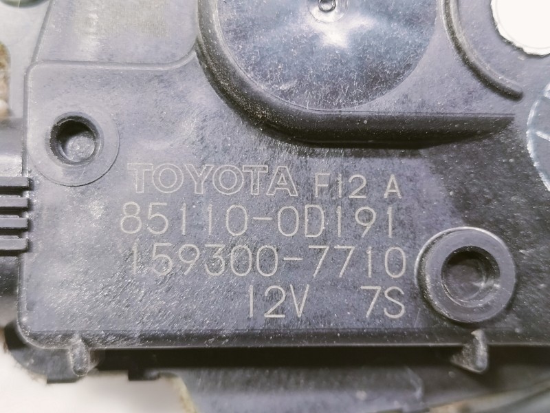 Recambio de motor limpia delantero para toyota yaris active referencia OEM IAM 851100D191 1593007710 5 CABLES