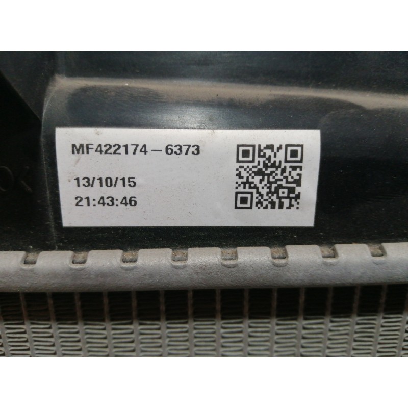 Recambio de radiador agua para toyota yaris active referencia OEM IAM MF4221746373  