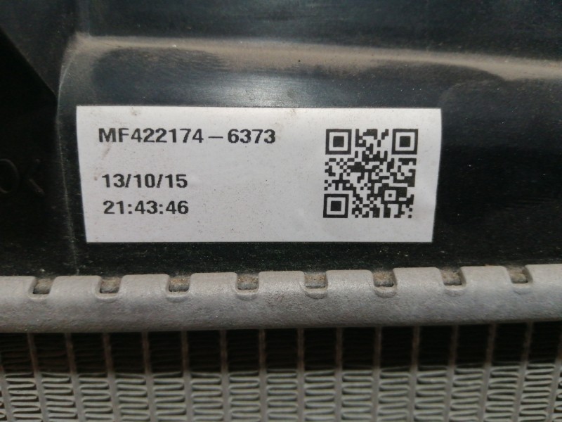 Recambio de radiador agua para toyota yaris active referencia OEM IAM MF4221746373  