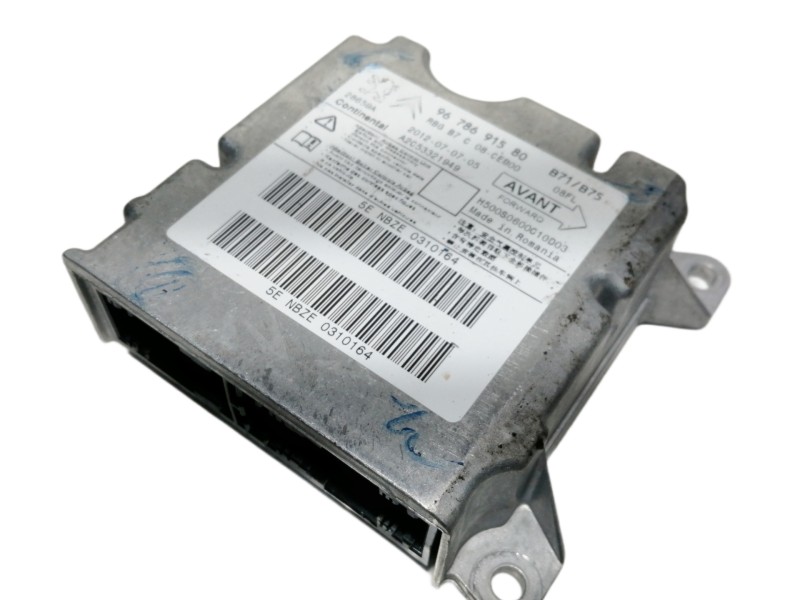 Recambio de centralita airbag para citroën c4 lim. collection referencia OEM IAM 9678691580 A2C53321949 H500S0600C10D03