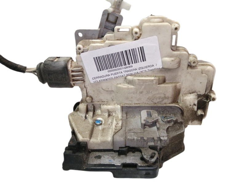 Recambio de cerradura puerta trasera izquierda para volkswagen passat berlina (3c2) trendline referencia OEM IAM   