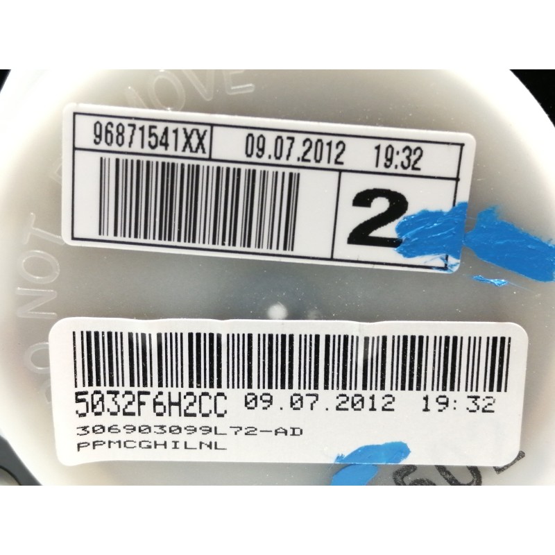 Recambio de cinturon seguridad trasero derecho para citroën c4 lim. collection referencia OEM IAM 96871541XX 5032F6H2CC 