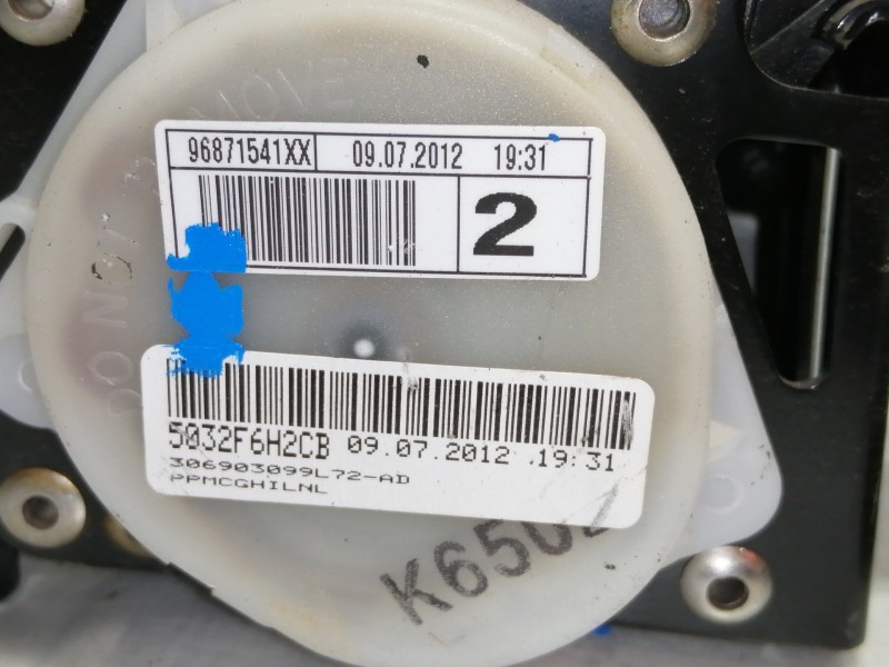 Recambio de cinturon seguridad trasero izquierdo para citroën c4 lim. collection referencia OEM IAM 96871541XX 5032F6H2CB 