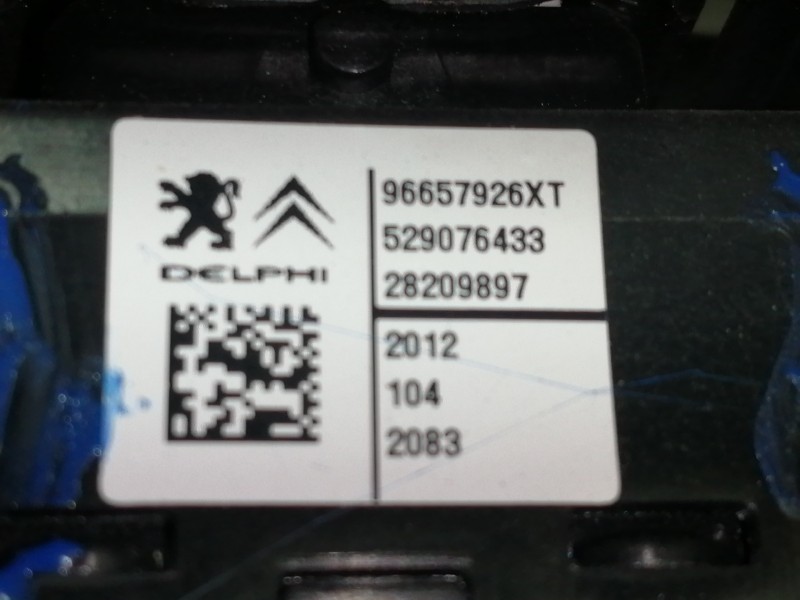 Recambio de mando elevalunas trasero derecho para citroën c4 lim. collection referencia OEM IAM 96657926XT 529076433 28209897
