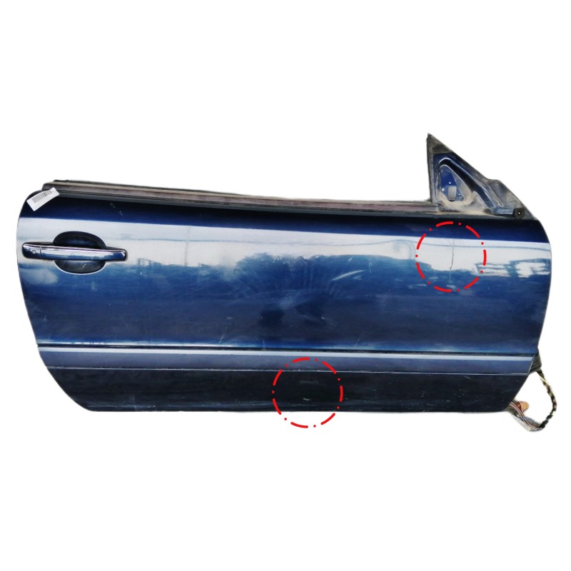 Recambio de puerta delantera derecha para mercedes-benz clase clk (w208) cabrio 230 compressor (208.447) referencia OEM IAM PARA