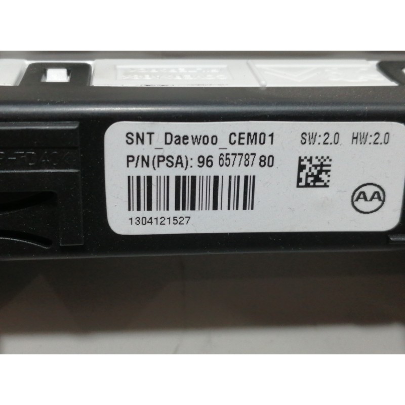 Recambio de luz interior para citroën c4 lim. collection referencia OEM IAM 9671645977 9671646077 / 9665778780 9671646577