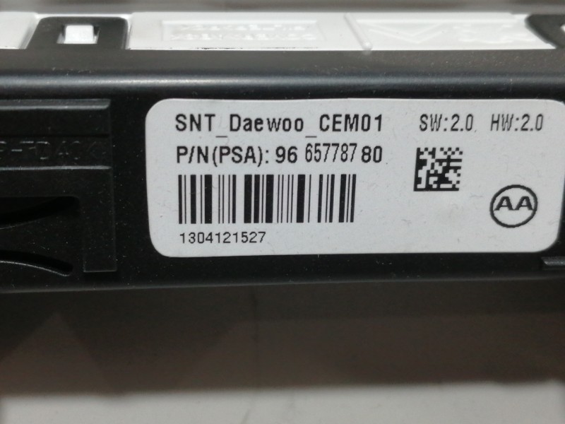 Recambio de luz interior para citroën c4 lim. collection referencia OEM IAM 9671645977 9671646077 / 9665778780 9671646577