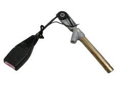 Recambio de enganche cinturon delantero izquierdo para renault espace iv (jk0) grand espace dynamique referencia OEM IAM 8200057 2