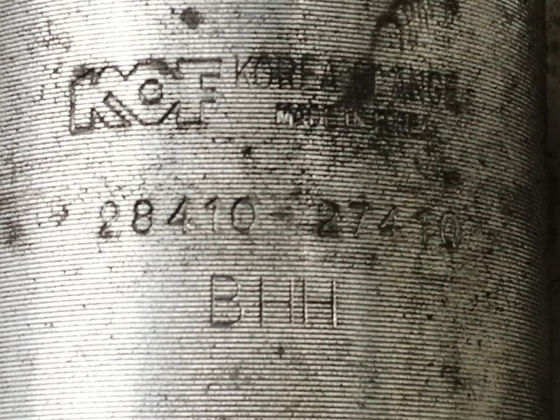 Recambio de enfriador egr para hyundai santa fe (bm) 2.2 crdi comfort 4x4 referencia OEM IAM 988294P 2841627400 X51164 284102741