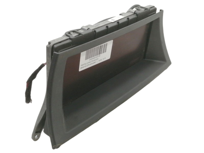 Recambio de pantalla multifuncion para bmw x5 (e70) xdrive30d referencia OEM IAM 201672101 002194697 922368201 0021946972016721 