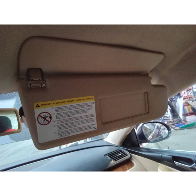 Recambio de parasol derecho para volkswagen passat berlina (3c2) trendline referencia OEM IAM 3C0857552S  