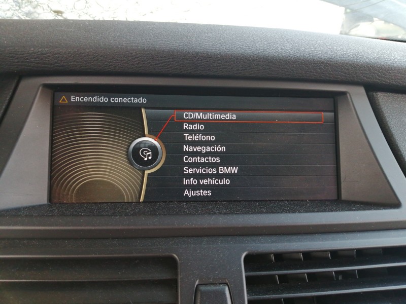 Recambio de pantalla multifuncion para bmw x5 (e70) xdrive30d referencia OEM IAM 201672101 002194697 922368201 0021946972016721 