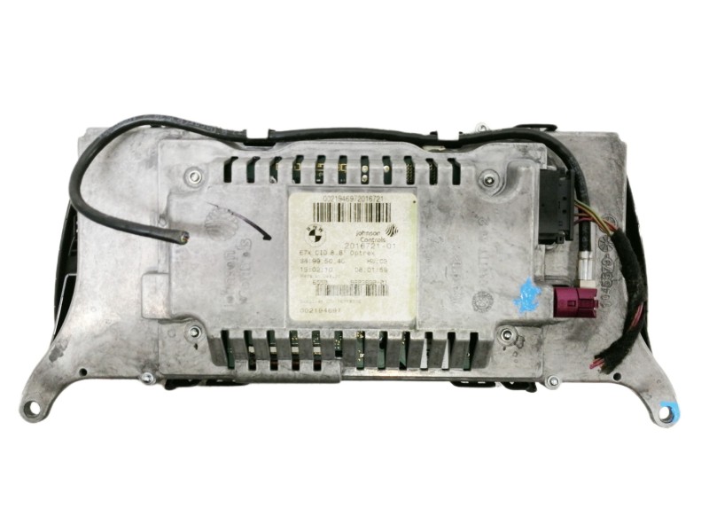 Recambio de pantalla multifuncion para bmw x5 (e70) xdrive30d referencia OEM IAM 201672101 002194697 922368201 0021946972016721 
