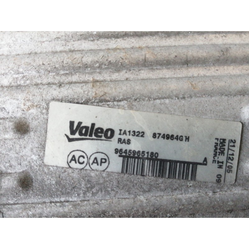 Recambio de intercooler para citroën xsara picasso 1.6 16v hdi referencia OEM IAM 9645965180 874964G 874964GH