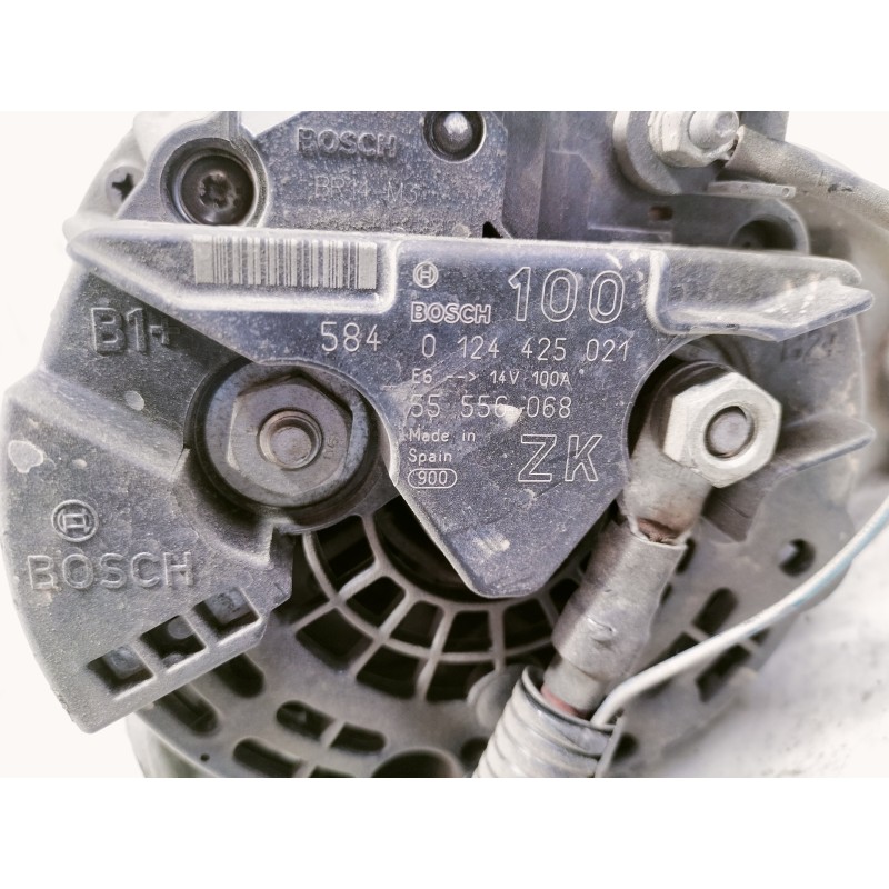 Recambio de alternador para opel corsa c cosmo referencia OEM IAM 55556068 5840124425021 