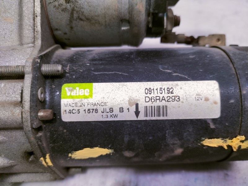 Recambio de motor arranque para opel corsa c cosmo referencia OEM IAM 09115192 D6RA293 