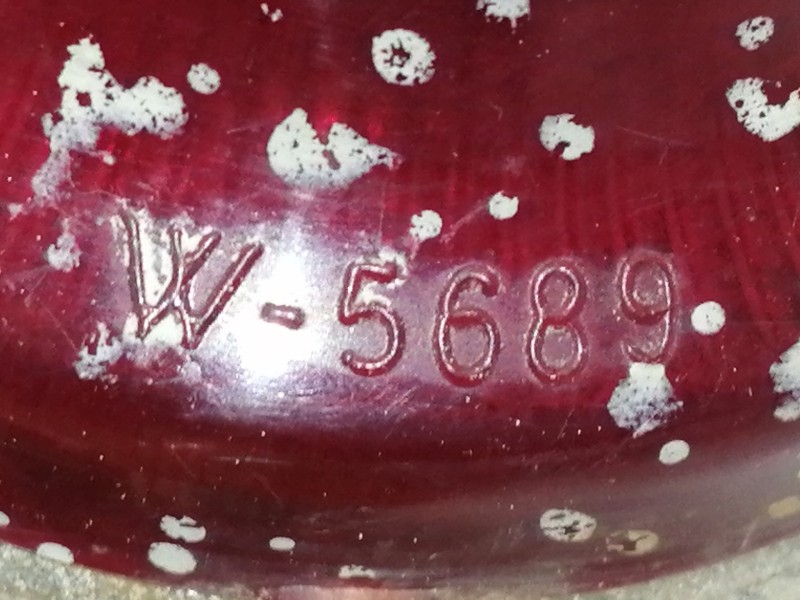 Recambio de piloto trasero izquierdo para citroën mehari referencia OEM IAM W5689  