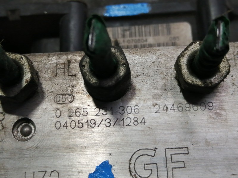 Recambio de abs para opel corsa c blue line referencia OEM IAM 0265231306 24469609 0265800303
