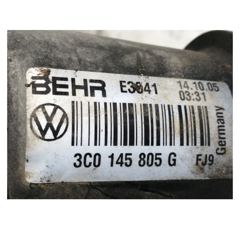 Recambio de intercooler para volkswagen passat berlina (3c2) highline referencia OEM IAM 3C0145805G  