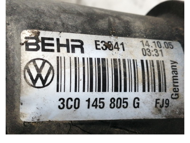 Recambio de intercooler para volkswagen passat berlina (3c2) highline referencia OEM IAM 3C0145805G  
