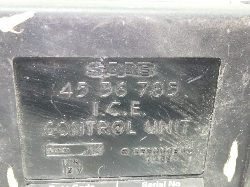 Recambio de centralita cierre para saab 9-3 berlina 2.3i referencia OEM IAM 4536785 539000900 