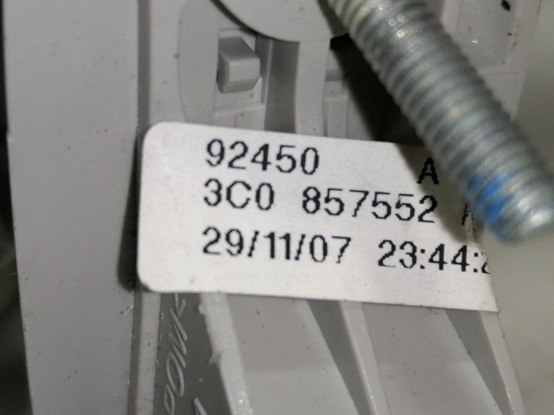 Recambio de parasol derecho para volkswagen passat berlina (3c2) highline referencia OEM IAM 3C0857552  