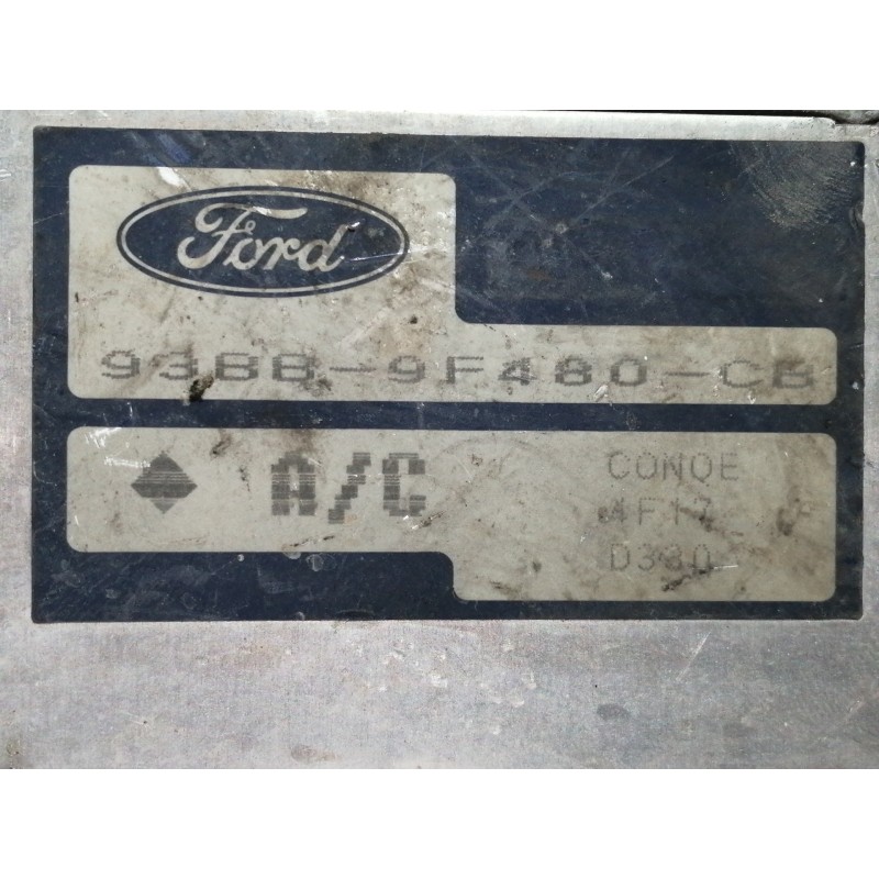 Recambio de centralita motor uce para ford mondeo berlina (gd) ambiente referencia OEM IAM 93BB9F480  