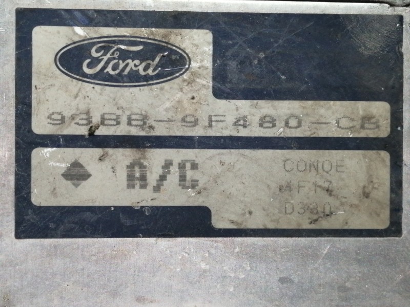 Recambio de centralita motor uce para ford mondeo berlina (gd) ambiente referencia OEM IAM 93BB9F480  