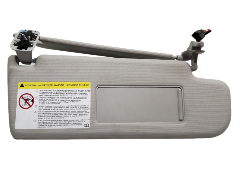 Recambio de parasol derecho para volkswagen passat berlina (3c2) highline referencia OEM IAM 3C0857552  