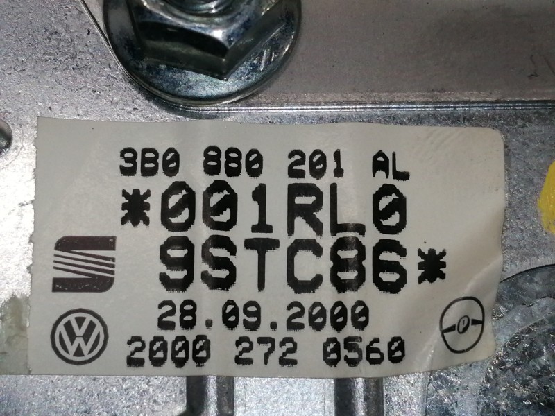 Recambio de airbag delantero izquierdo para volkswagen passat berlina (3b3) comfortline referencia OEM IAM 3B0880201AL 001RL09SR