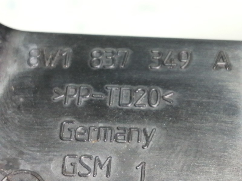 Recambio de cerradura puerta delantera izquierda para audi a4 berlina (8w2) advanced edition referencia OEM IAM 8W1837349A  