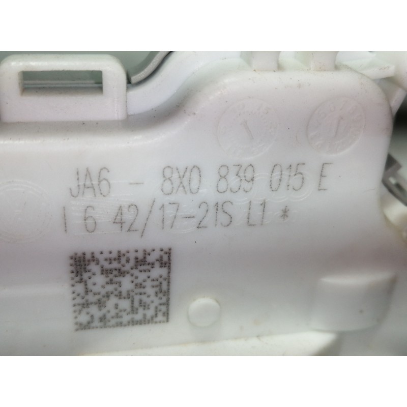 Recambio de cerradura puerta trasera izquierda para audi a4 berlina (8w2) advanced edition referencia OEM IAM 8X0839015E  