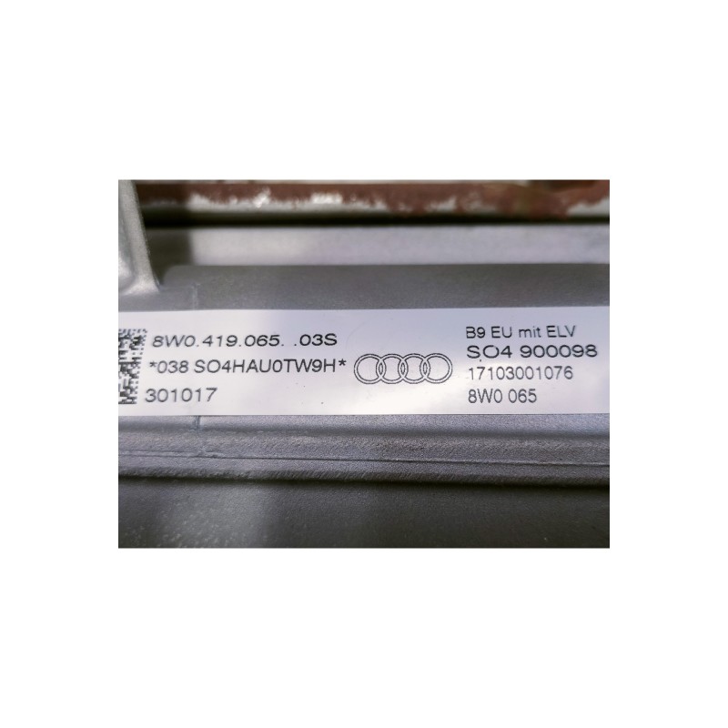 Recambio de columna direccion para audi a4 berlina (8w2) advanced edition referencia OEM IAM 8W0419065  