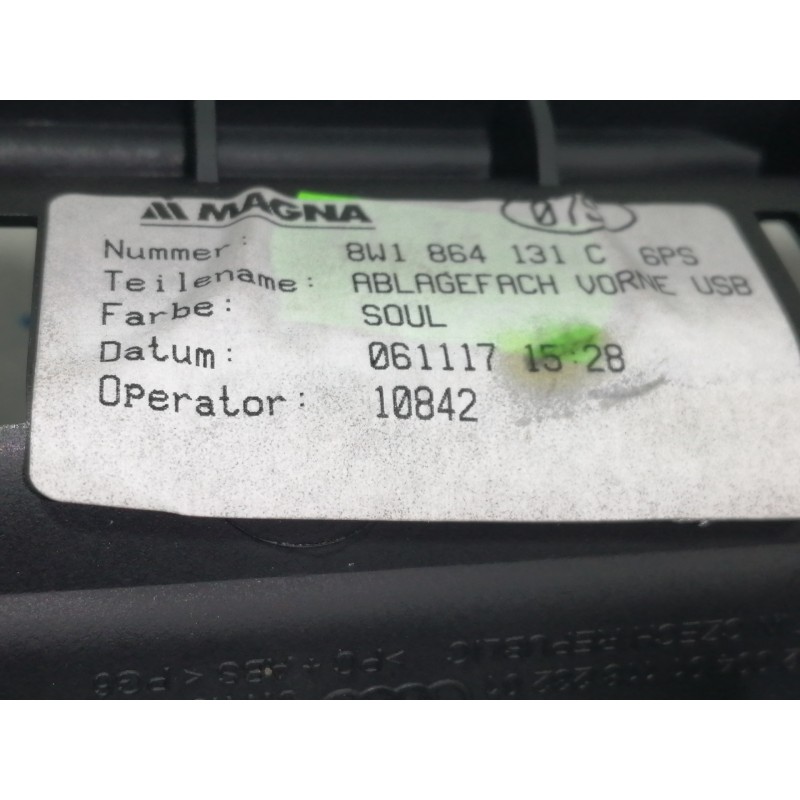 Recambio de conmutador de arranque para audi a4 berlina (8w2) advanced edition referencia OEM IAM 8W1864131C  