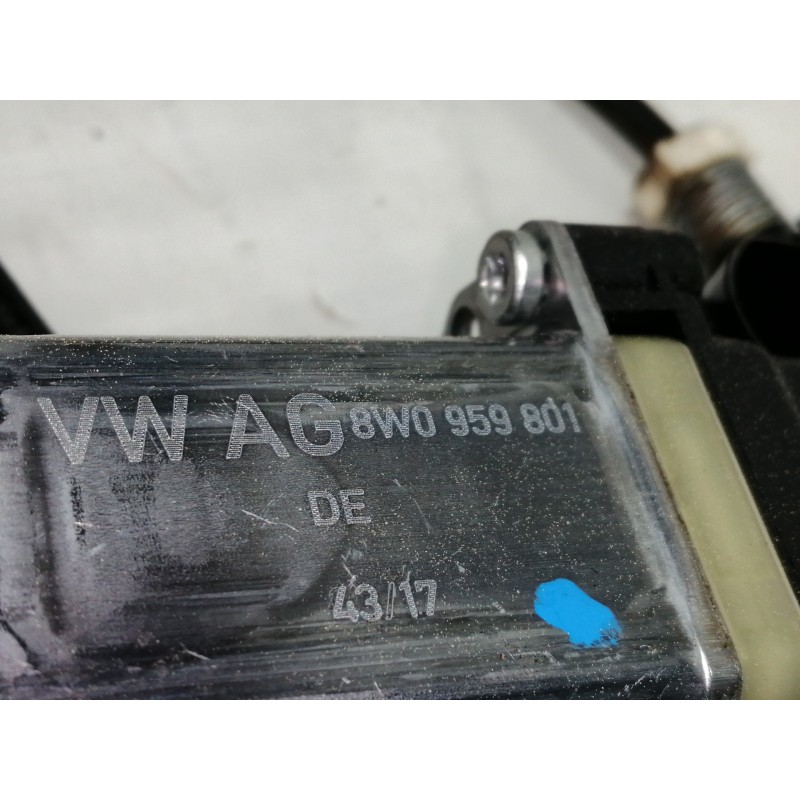 Recambio de elevalunas delantero izquierdo para audi a4 berlina (8w2) advanced edition referencia OEM IAM 8W0959801  