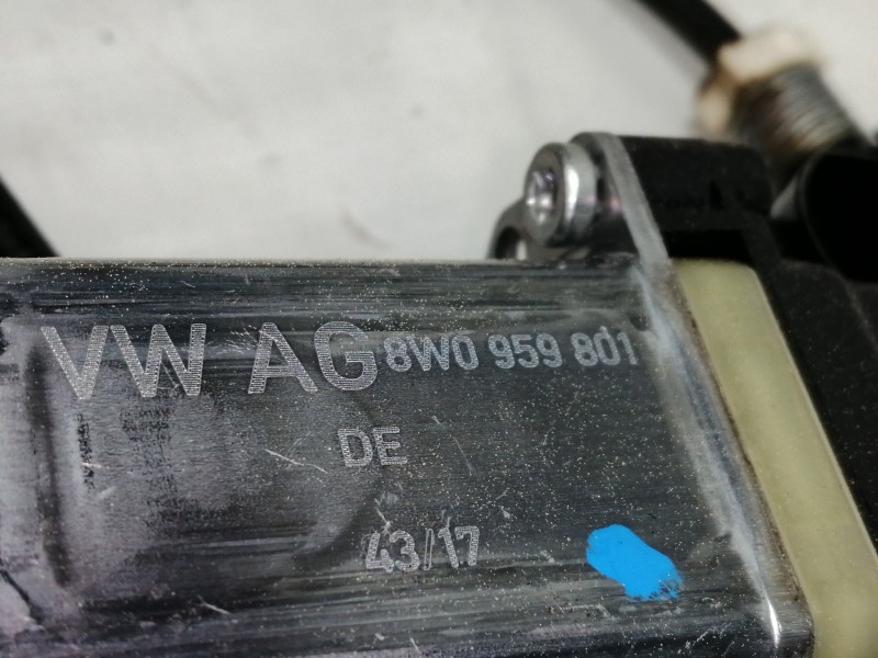 Recambio de elevalunas delantero izquierdo para audi a4 berlina (8w2) advanced edition referencia OEM IAM 8W0959801  