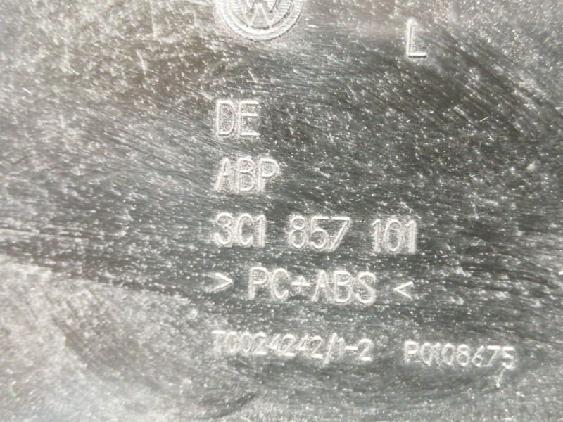 Recambio de guantera para volkswagen passat berlina (3c2) highline referencia OEM IAM 3C1857097 3C1857114 3C1857101