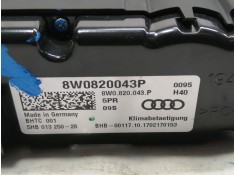 Recambio de mando calefaccion / aire acondicionado para audi a4 berlina (8w2) advanced edition referencia OEM IAM 8W0820043P 5HB 2