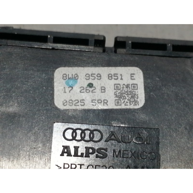 Recambio de mando elevalunas delantero izquierdo para audi a4 berlina (8w2) advanced edition referencia OEM IAM 8W0959851E  