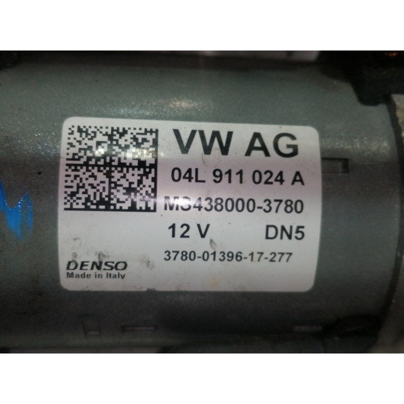 Recambio de motor arranque para audi a4 berlina (8w2) advanced edition referencia OEM IAM 04L911024A  