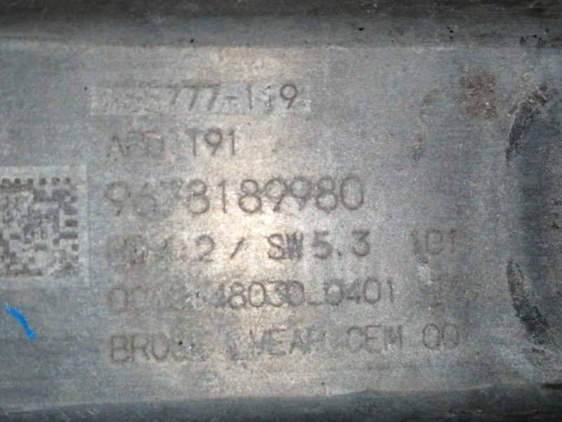 Recambio de elevalunas trasero derecho para peugeot 308 style referencia OEM IAM 9678189980 A65777119 ELECTRICO