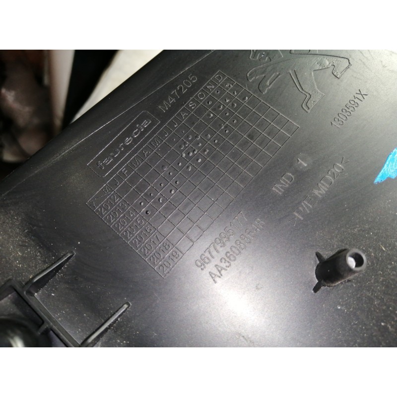 Recambio de guantera para peugeot 308 style referencia OEM IAM 9677995177 AA36088648 