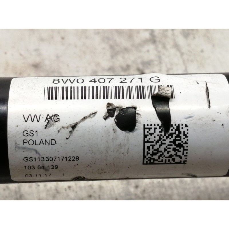 Recambio de transmision delantera derecha para audi a4 berlina (8w2) advanced edition referencia OEM IAM 8W0407271G GS1133071712