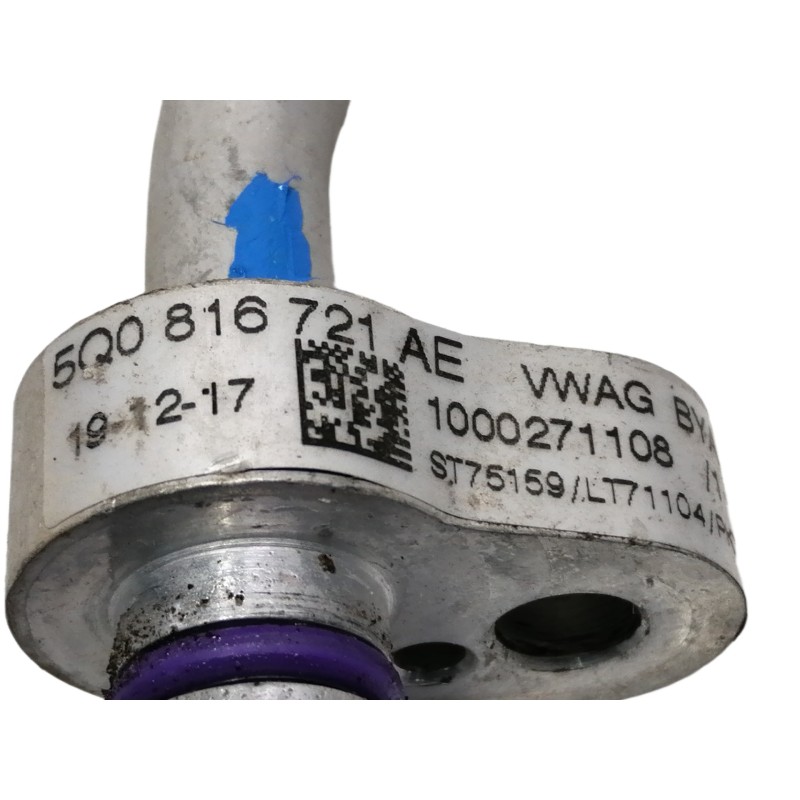 Recambio de tubos aire acondicionado para seat leon (5f1) reference referencia OEM IAM 5Q0816721AE 5Q0816721 1000271108