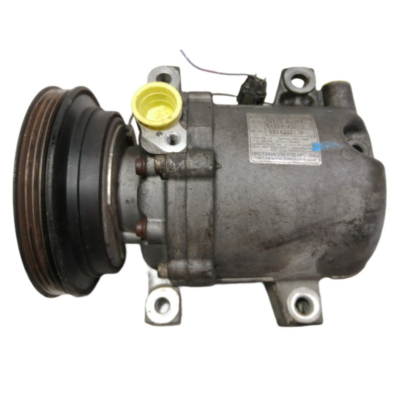 Recambio de compresor aire acondicionado para nissan primera berlina (p11) slx referencia OEM IAM 926002J004 8480445010 98042021