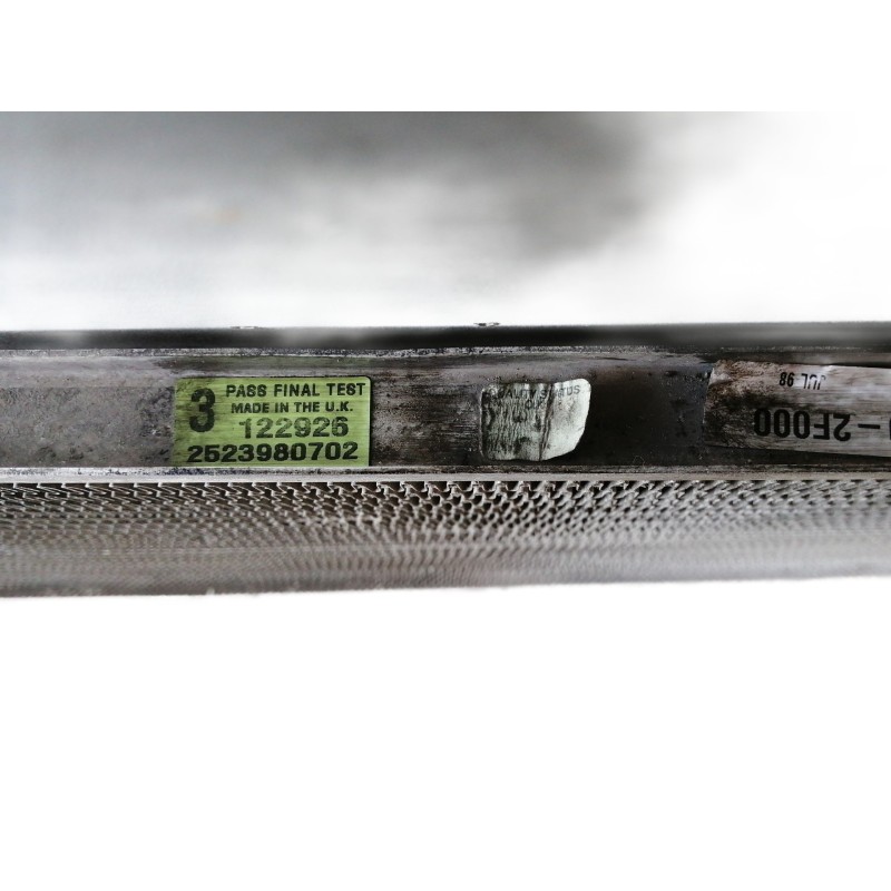 Recambio de condensador / radiador aire acondicionado para nissan primera berlina (p11) slx referencia OEM IAM 2F000 122926 2523